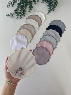 SARRA 15x15 CM 6'LI SUNUM PEÇETESİ