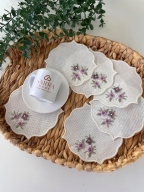 SARRA 15x15 CM 6'LI SUNUM PEÇETESİ