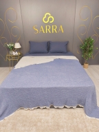 SARRA 220X240 ÇİFT KİŞİLİK MÜSLİN YATAK ÖRTÜSÜ