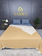 SARRA 220X240 ÇİFT KİŞİLİK MÜSLİN YATAK ÖRTÜSÜ