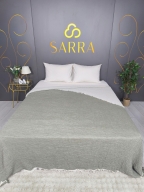 SARRA 220X240 ÇİFT KİŞİLİK MÜSLİN YATAK ÖRTÜSÜ