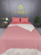SARRA 220X240 ÇİFT KİŞİLİK MÜSLİN YATAK ÖRTÜSÜ
