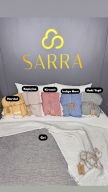 SARRA 220X240 ÇİFT KİŞİLİK MÜSLİN YATAK ÖRTÜSÜ